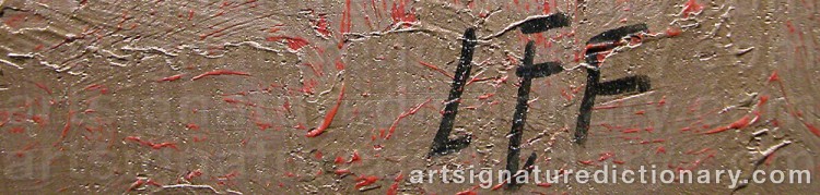 Signature by Lars Erik FALK