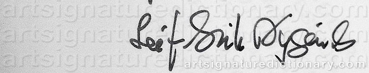 Signature by Leif-Erik NYGÅRDS