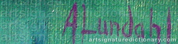 Signature by Amelie LUNDAHL