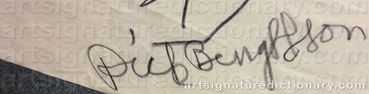Signature by Dick BENGTSSON