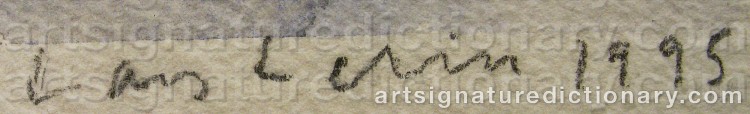 Signature by Lars LERIN