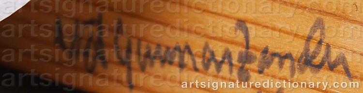 Signature by Nils-Gunnar ZANDER