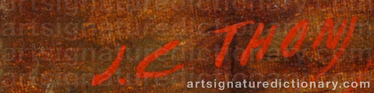 Signature by James Crawford THOM