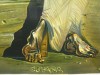 Close-up details showing Salvador DALI signature forgery characteristics