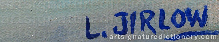 Signature by Lennart JIRLOW
