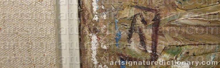 Signature by Ragnar JOHANSSON