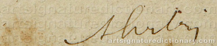 Signature by Auguste HERBIN