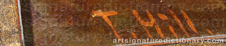 Signature by Thomas HILL