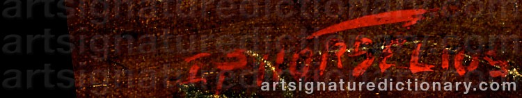Signature by Erik NORSELIUS