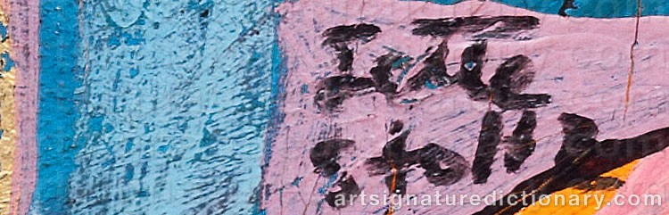Signature by Gertrud Birgitta ‘Jette’ STOLTZ