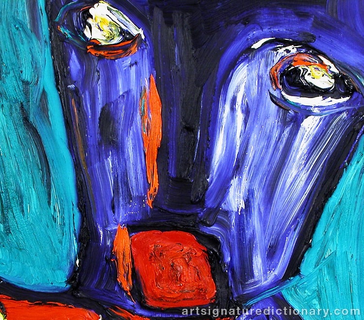 Close-up details showing Bengt LINDSTRÖM signature forgery characteristics