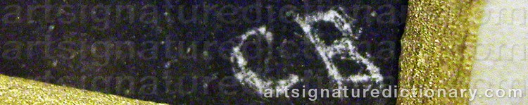 Signature by Carl BRANDT