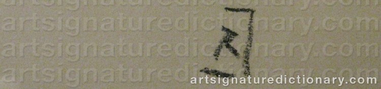 Signature by Ragnar JOHANSSON