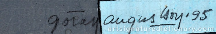Signature by Göran AUGUSTSON
