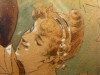 Close-up details showing Jules CHERET signature forgery characteristics
