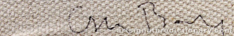 Signature by Olle BORG