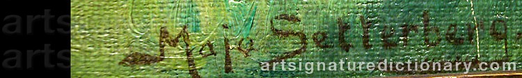 Signature by Maja SETTERBERG