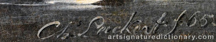 Signature by Charles LEICKERT