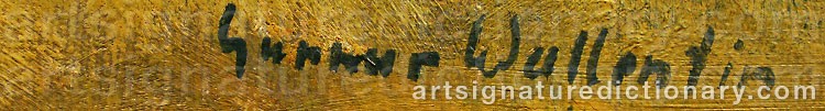 Signature by Gunnar ‘J:son’ WALLENTIN