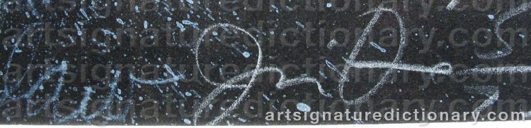 Signature by Jim DINE