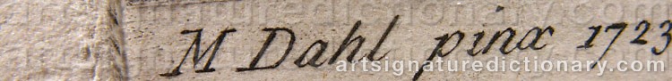 Signature by Michael DAHL