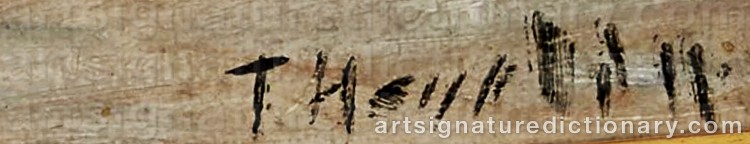 Signature by Teodor HEURLIN