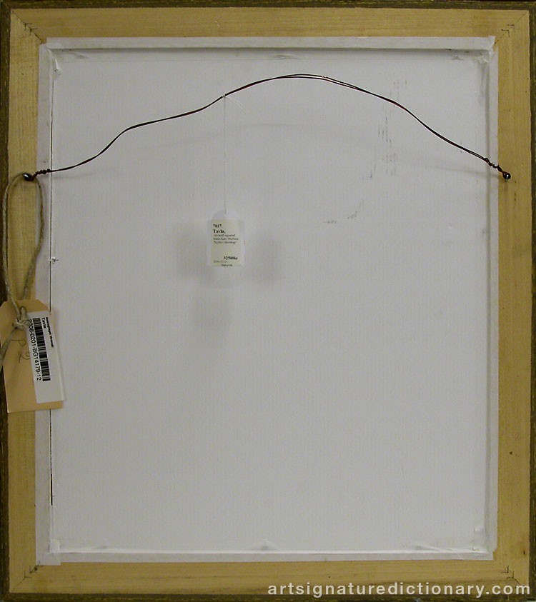 Close-up details showing Emmanuel MANÉ-KATZ signature forgery characteristics