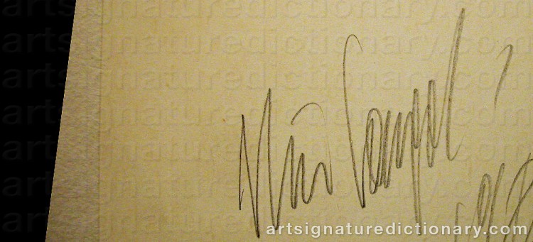 Signature by Nino LONGOBARDI