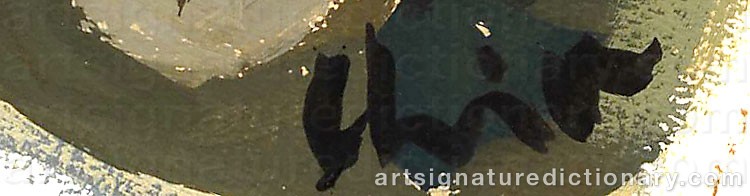 Signature by Sandro CHIA