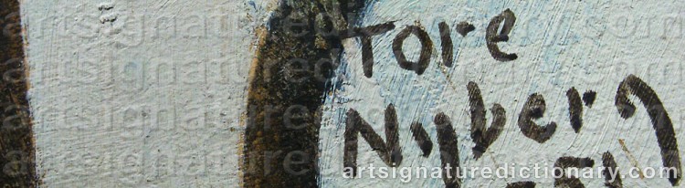 Signature by Tore NYBERG