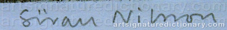 Signature by Göran NILSSON