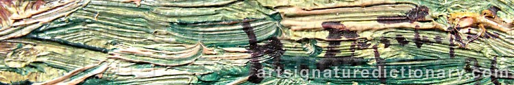 Authentic signature by Nikolaj Nikanorovich DUBOVSKOIJ on Painting/Watercolour artwork