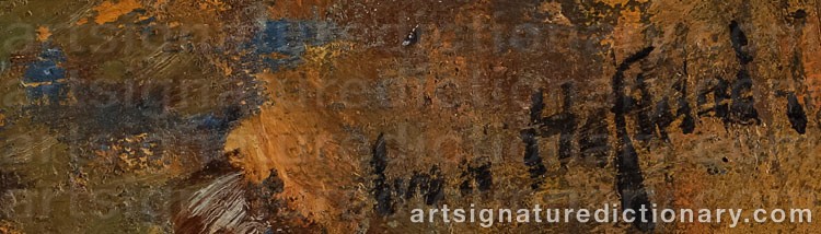 Signature by Ivan HOFLUND