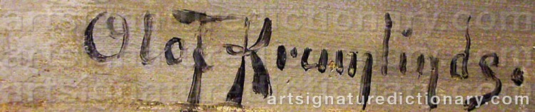 Signature by Olof KRUMLINDE