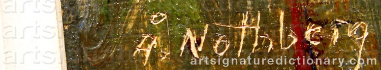 Signature by Åke NOTHBERG