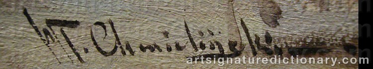 Signature by Wladyslaw CHMIELINSKI