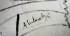 Close-up details showing Pierre ALECHINSKY signature forgery characteristics
