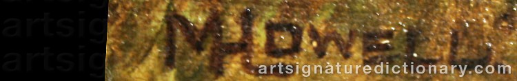 Signature by Milton H. LOWELL