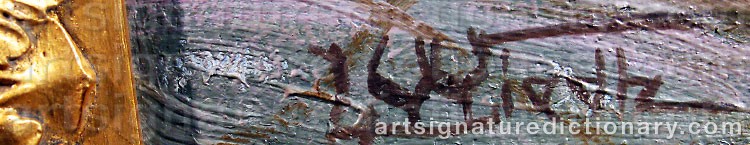Signature by Leonard WIEDH