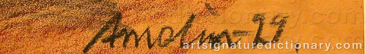Signature by Albin AMELIN
