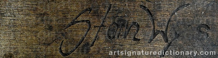Signature by Stanislaw ‘Stan Wys’ WYSOCKI