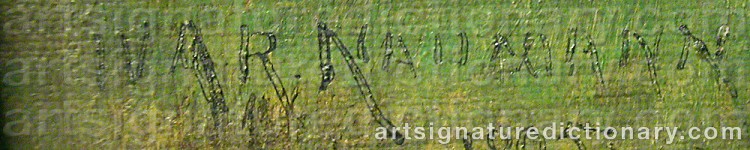 Signature by Ivar NAUMANN