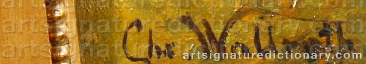 Signature by Christoffer Johan WALLROTH
