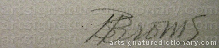 Signature by Birgit BROMS