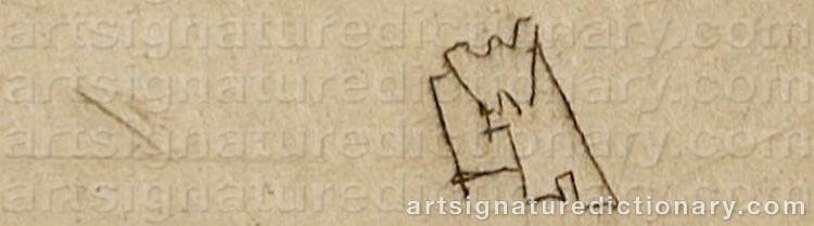 Signature by William Lee HANKEY