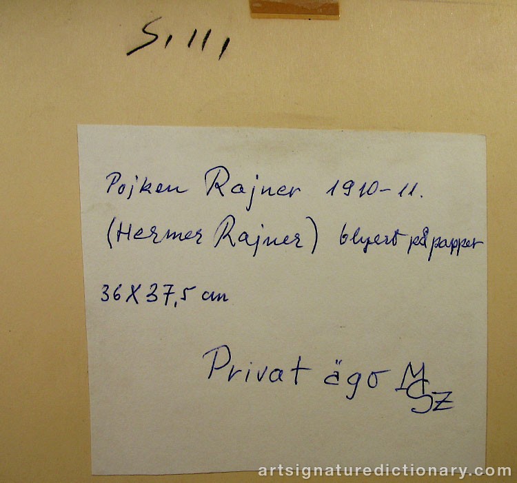 Close-up details showing Egon SCHIELE signature forgery characteristics