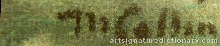 Signature by Marcus COLLIN