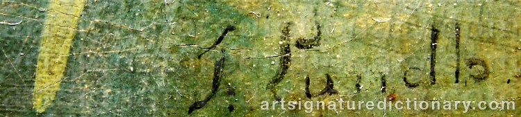 Signature by Theodor LUNDH
