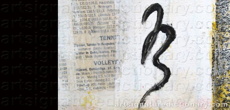 Signature by Judith BECKER