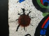 Close-up details showing Joan MIRO signature forgery characteristics